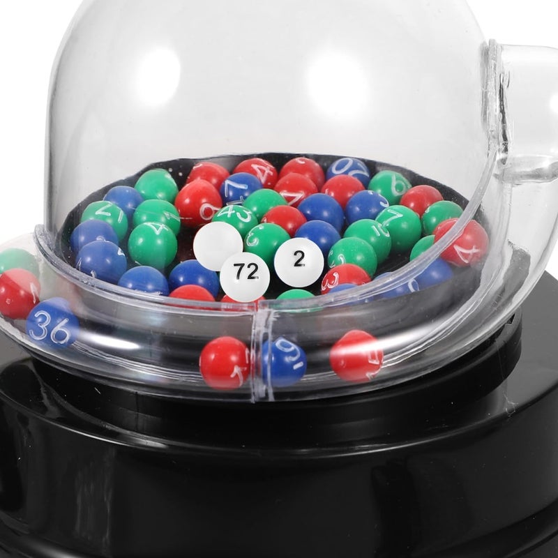 VICASKY Bingo Balls Only Ball Replacement Entertainment Plastic White Machine Tickets Game Boards Raffle Numbers 1-75 Numbered Mini Small 75pcs Props Easy to Find No Fading Lightweight - Image 3